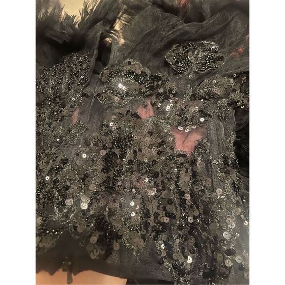 Mac Duggal Short Ruffle Tiered Dress NEW NWT - Picture 10 of 11